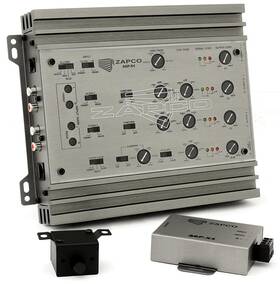 Zapco 8033373002809 Asp-x4 Asp Series 2/3/4-way Electronic Crossover