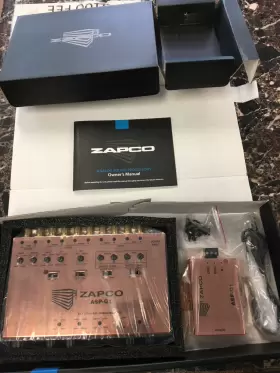Asp-q1 Zapco 6-channel Analog Signal Processor