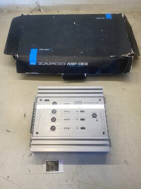 Zapco Aspoe8 Asp-oe8 8-ch. Oem Speaker Level To Preamp With Bass Recovery