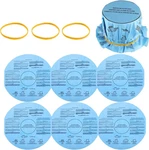 6 Pcs VF2002 90107 Wet/dry Filters With 3 Bands For 5+ Gal Shop Vacuums New. Price: $12.57.