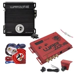 Gravity E3500.1D 3500W Amplifier + Warzone WZ600XR Bass Processor Gauge Kit. Price: $329.99.