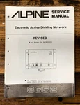 Alpine Model 3652 Dividing Network Revised Service Manual *original* Unspecified. Price: $24.97.