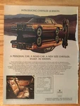 CHRY98 Vintage Advertisement 1978 Chrysler Lebaron 2-DOOR Coupe Used. Price: $14.99.