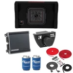 Kicker 49L7TDF82 Subwoofer Enclosure + Amp Bass Remote W/ Free Install Kit New. Price: $540.00.