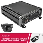 Kicker 46CXA8001T Mono Subwoofer Amplifier And 46CXARCT Dash-mount Wired Remote New. Price: $339.98.