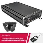 Kicker 46CXA12001T Mono Subwoofer Amplifier & 46CXARCT Dash-mount Wired Remote New. Price: $439.98.