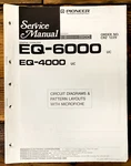 Pioneer EQ-6000 EQ-4000 Equalizer Service Manual *original* Unspecified. Price: $14.97.