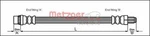 Metzger Brake Hose For Renault Alpine 11 V6 81-90 7704001954 New. Price: $9.47.