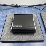 Kicker (CXA400.1) Mono Channel Car Audio Amplifier 400W Rms Used. Price: $119.99.