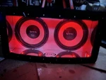 Xfinity Reference Series Audio System With 610A Amp And (2)X12" Subs Used. Price: $200.00.