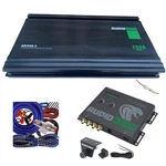 AUDIO360 AD2500.5 2500W 5-CHANNEL Amplifier + AD7500B Bass Processor Kit New. Price: $239.99.