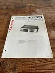 Sanyo EQZ6400 High Fidelity Biamplified Mobile Graphic Equalizer Service Manual Like. Price: $12.99.