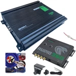AUDIO360 AD1500.2 1500W Car Amplifier + AD7500B Bass Processor Wiring Kit New. Price: $144.99.