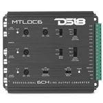 DS18 MTLOC6 6-CHANNEL High-to-low Line Output Converter Remote/automatic Turn-on New. Price: $124.95.