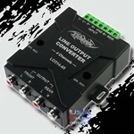 Pro Universal 4 Channel Speaker To Rca Line Output Signal Converter Hi / Low Usa New. Price: $19.99.