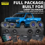 2007-2025 Chevy Silverado Crew Cab Jcpower Pro Audio Sound System Package New. Price: $2500.00.