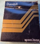 Nos Dunnhill Model D227 7-BAND Graphic Equalizer Audio Power Booster New In Box Open. Price: $74.95.