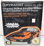Vintage Pyramid SE903-VL-LED 10-BAND Graphic Equalizer, 200 Watts Amp. New. Price: $220.00.