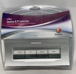 Vtg Radio Shack Audio/video Selector 4-WAY Dvd Vcr Game Cat. No 15-1983 Switcher New. Price: $18.95.