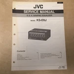 Jvc Service Manual For Ks Model Graphic Equalizers Car Stereo Select One Used. Price: $9.98.