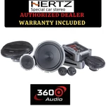 Hertz Mpk 163.3 Pro Mille 6.5" 3-WAY Component Speaker System 300W New. Price: $999.99.