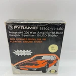 Vtg Nos 80S Pyramid SE903 Led Vu Meter Graphic Equalizer 10 Band Old School Open. Price: $161.46.