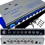HFEQ7 7-BAND Car Audio Graphic Equalizer Pre-amp 1/2 Din 3.5MM Aux Input Black New. Price: $97.99.