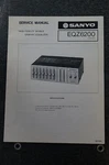 Sanyo EQZ6200 Service Manual Unspecified. Price: $21.99.