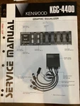 Kenwood KGC-4400 KGC4400 Service Manual **original** Very. Price: $24.99.