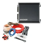Kicker CXA400.1 Class-d Mono Amplifier + T4AW-R Gauge Kit New. Price: $199.99.