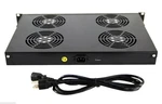 1U Rack Mount Server Cooling System Quad Fan Unit For Network Cabinet New. Price: $82.00.