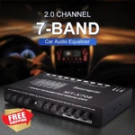 Suacopzar 7 Band Car Audio Equalizer Eq, Front/rear/sub Output, Aux In New. Price: $43.99.
