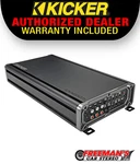 Kicker 46CXA660.5 Series 5-CHANNEL Amplifier 65 Watts Rms Ohms + 3 New. Price: $449.99.