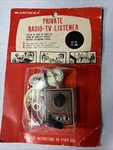Vintage New Box Archer Private Secret Radio-tv Listener Cat No 15-586. Price: $10.99.