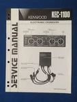 Kenwood KEC-1100 Crossover Service Manual Factory Original The Real Thing Unspecified. Price: $17.82.
