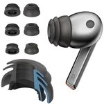 Premium Multi-flange Eartips For Galaxy BUDS3 Pro (black, Mixed(sml), New. Price: $28.88.
