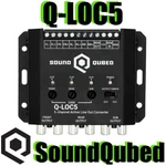 Soundqubed Q-LOC5 Active Line Out Converter 2-5 Channel W/led Clipping Lights New. Price: $74.95.