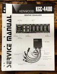 Kenwood KGC-4400 Eq / Amplifier Service Manual *original* Unspecified. Price: $14.97.