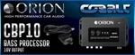 Orion Car Audio CBP10 Digital Bass Processor With Restoration & 10V Output New. Price: $69.95.