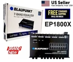 Blaupunkt EP1800X 7-BAND 1/2 Din Car Audio Graphic Equalizer Front 3.5MM Aux New. Price: $48.95.