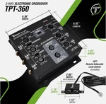 Timpano TPT-360 3-WAY Electronic Crossover Channel W/ Subwoofer Equalizer New. Price: $69.95.