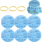 6 Pcs VF2002 90107 Wet/dry Filters With 3 Bands For 5+ Gal Shop Vacuums New. Price: $12.50.