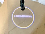 2X Led Ghost Shadow Lights Courtesy Door Lamps For Hummer Wonfast New. Price: $22.99.