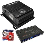 Gravity E1500.1D Warzone 1500W Amplifier + GR-EQ15 Equalizer Wiring Kit New. Price: $219.99.