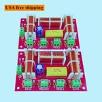 2PCS 3WAY Crossover High School Bass Independent Home Speakers Filter New. Price: $23.94.