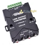 Pro Universal 2 Speaker To 4 Rca Line Output Signal Converter / Hi Low New. Price: $22.95.
