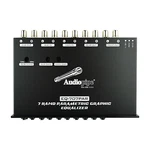 Audiopipe EQ-707PAR Band Parametric Graphic Equalizer With 9V Line Driver New. Price: $104.99.