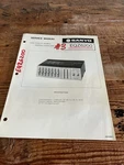 Sanyo EQZ6200 High Fidelity Graphic Equalizer Service Manual Like. Price: $12.99.