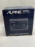 Vintage Alpine 3731 Way Passive Dividing Network Crossover For 6011 Tweeters Open. Price: $149.99.