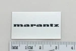 Marantz 6200 Or 6100 Turntable Dust Cover Badge Logo Silver Aluminum New. Price: $8.95.